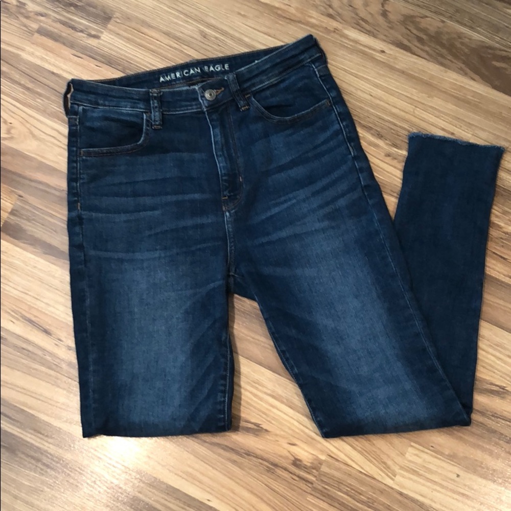 American eagle super stretch super hi-rise jegging